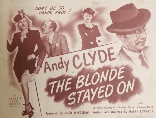 The Blonde Stayed On (1946)