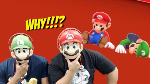THIS WAS A BAD IDEA AND I'M SORRY! (Mario and Luigi play Mario O_O) (2017)