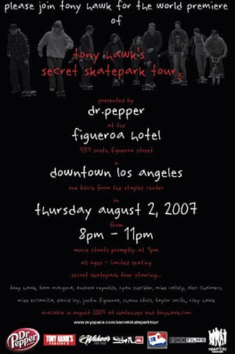 Tony Hawk Secret Skate Park Tour 3 (2007)