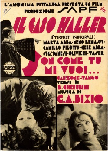 Il caso Haller (1933)