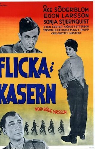 Flicka i kasern (1955)