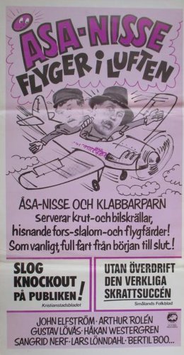 Åsa-Nisse flyger i luften (1956)