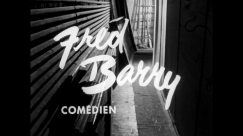 Fred Barry comédien (1959)
